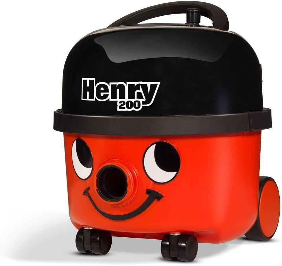 HVR200 de Numatic, aspiradoras de trineo, 903383/Henry, 11 suelo de aspiradora con bolsa, 620 W, Classic Rojo