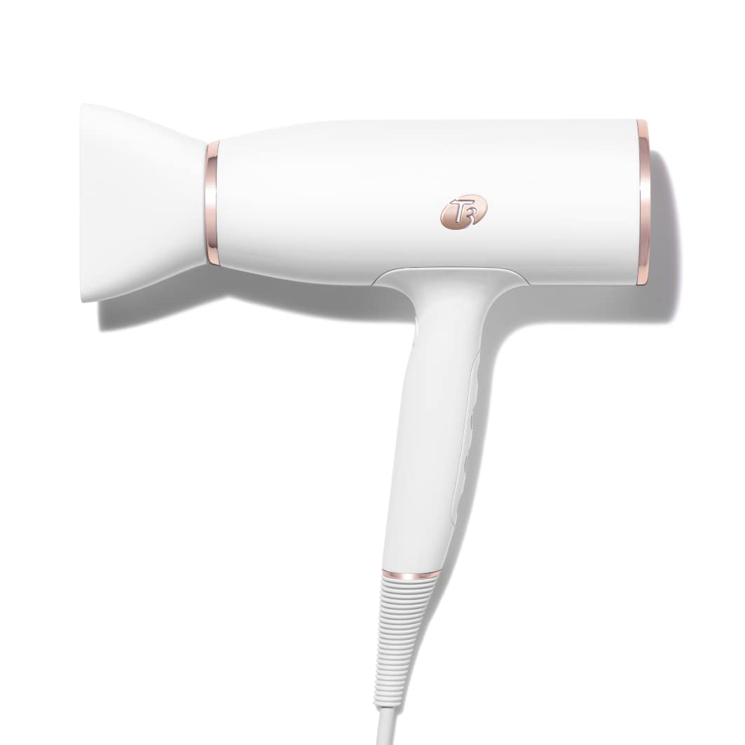 T3 Secadores de pelo, AireLuxe Digital Ionic Secador de pelo profesional, secado rápido, ligero y ergonómico, aumento de volumen, alisado del