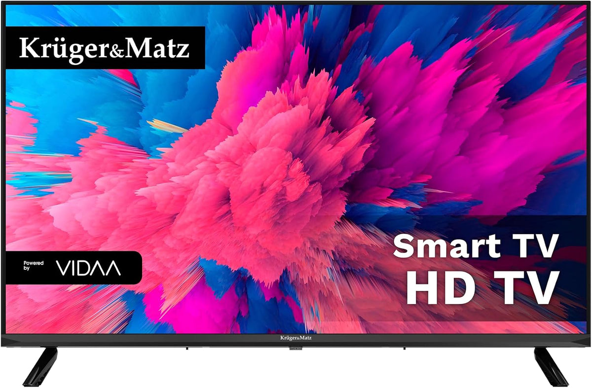 Smart TV Krüger&Matz, Kruger&Matz Televisor 32' HD SmartTV Vidaa Dolby Digital DVB-T2/S2 H.265 Hevc