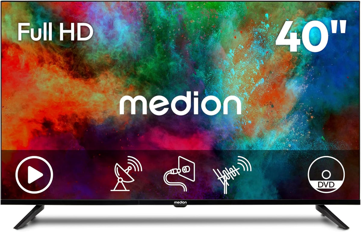 MD840003 de MEDION, televisor, 100, 3 cm (40') 1080p Full HD LED TV -