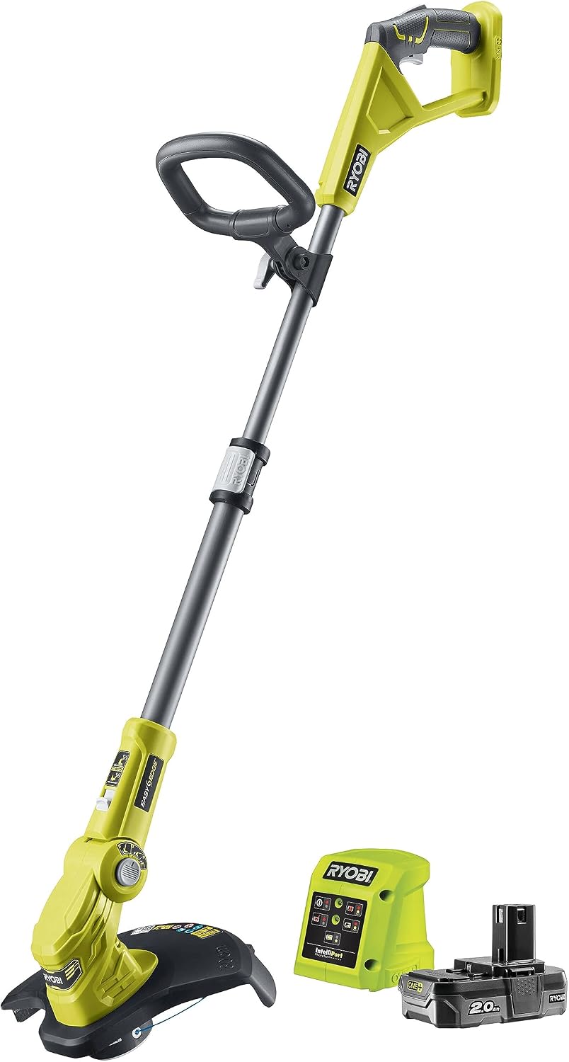 Ryobi RLT183220S Cortabord, Cortabordillos (18 V, One+™, 25/30 cm, Incluye 1 batería de 2 Ah y Cargador
