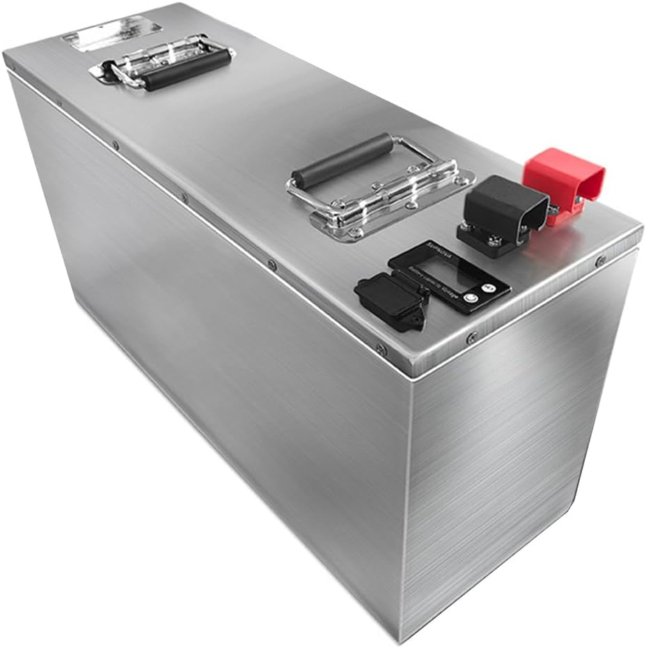 Baterías de ciclo profundo Batería de fosfato de Hierro y Litio para Yates (12 V, 24 V, 48 V, 72 V, LiFePO4, 50 Ah, 100 Ah) para Motores de 0 a 3600