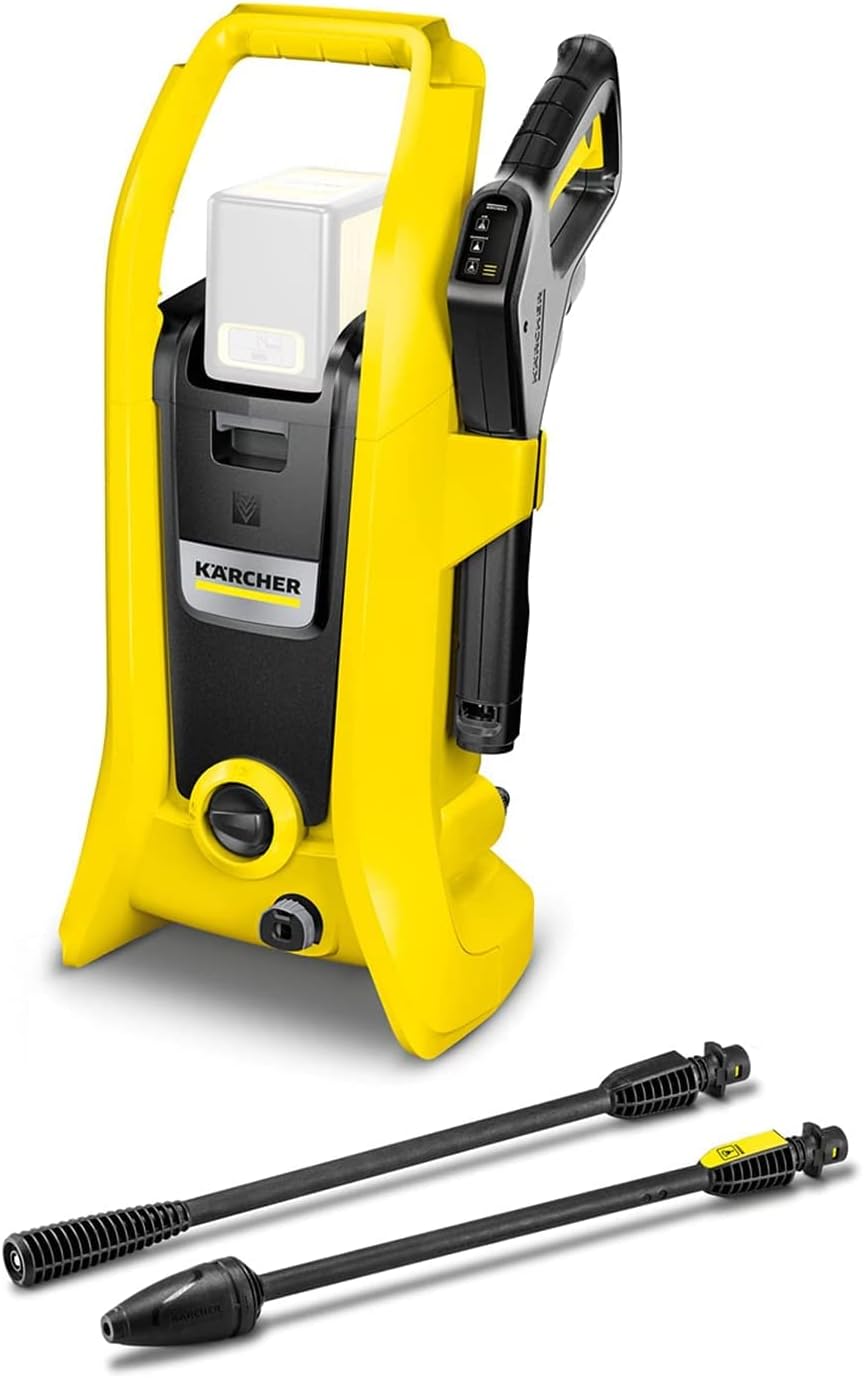 Limpiadoras a presión KÄRCHER, 36 V Hidrolimpiadora de alta presión a batería K 2 Battery, presión: 110 bar, lanza pulverizadora, boquilla turbo