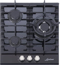 Placa de cocina Exclusivo hobs 45 cm Autark/Gas Quemador/Luxus Fabricante Kaiser/Gas En schw arzem Cristal/vidrio y cerámica Gas hobs empotrable/3 de