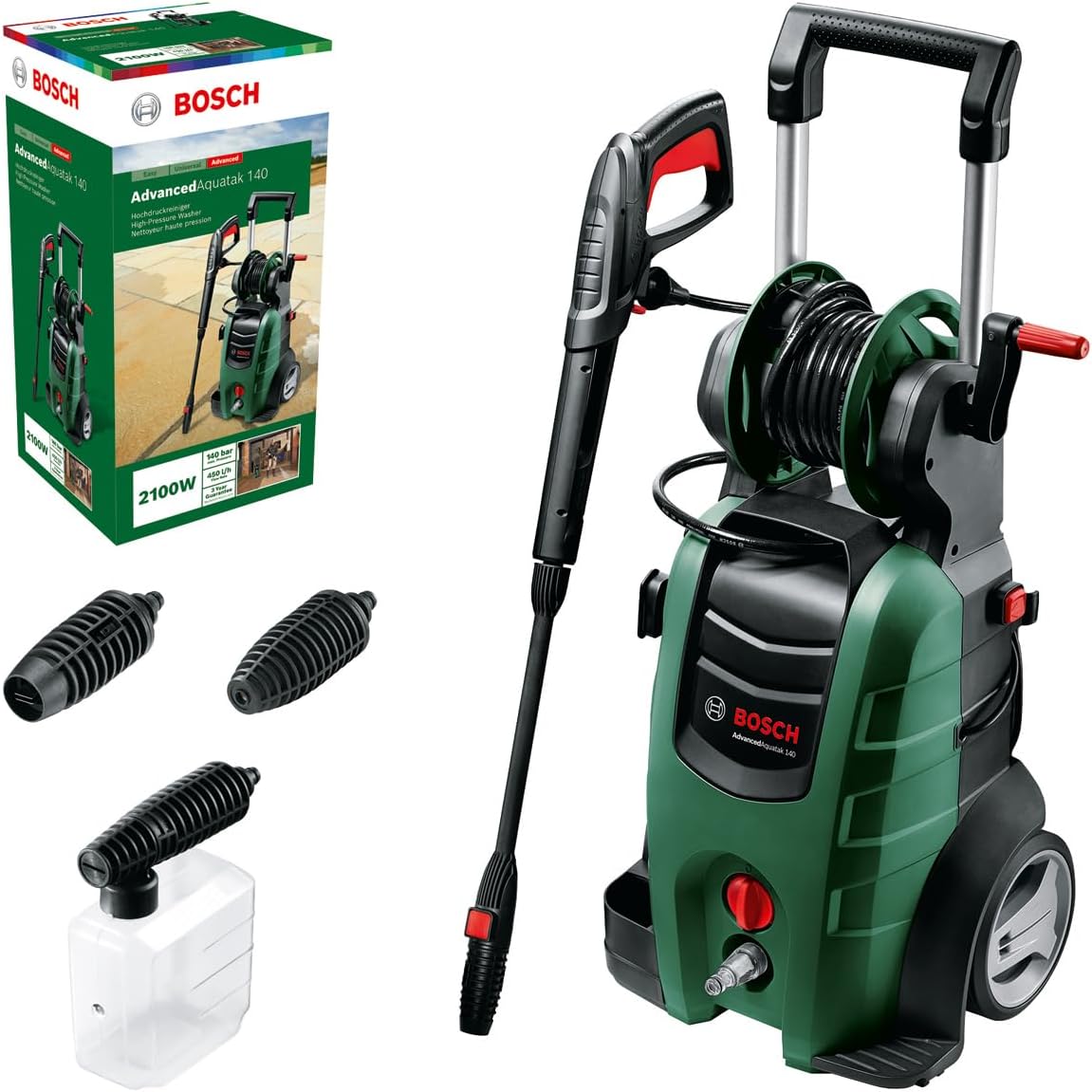 Limpiadoras a presión Hidrolimpiadora de Alta presión AdvancedAquatak 140, Bosch