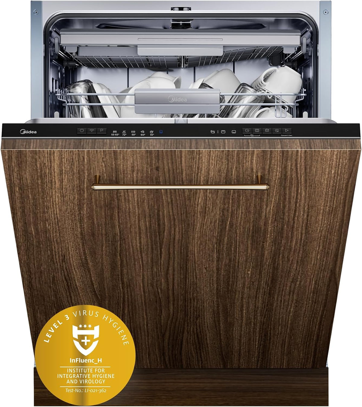 Lavavajillas SV 7.03M14B Lavavajillas Integrado 60 cm, 14 MGD, Cajón para cubiertos, Hygiene Care+, Lavavajillas integrado con WiFi, 7 Programas, 42